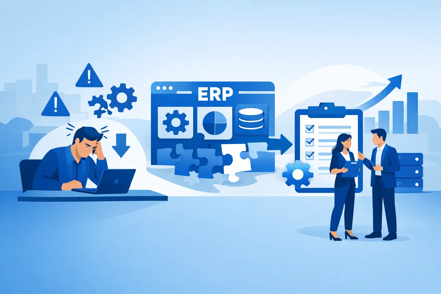 7 erros na implementação ERP e como evitá-los