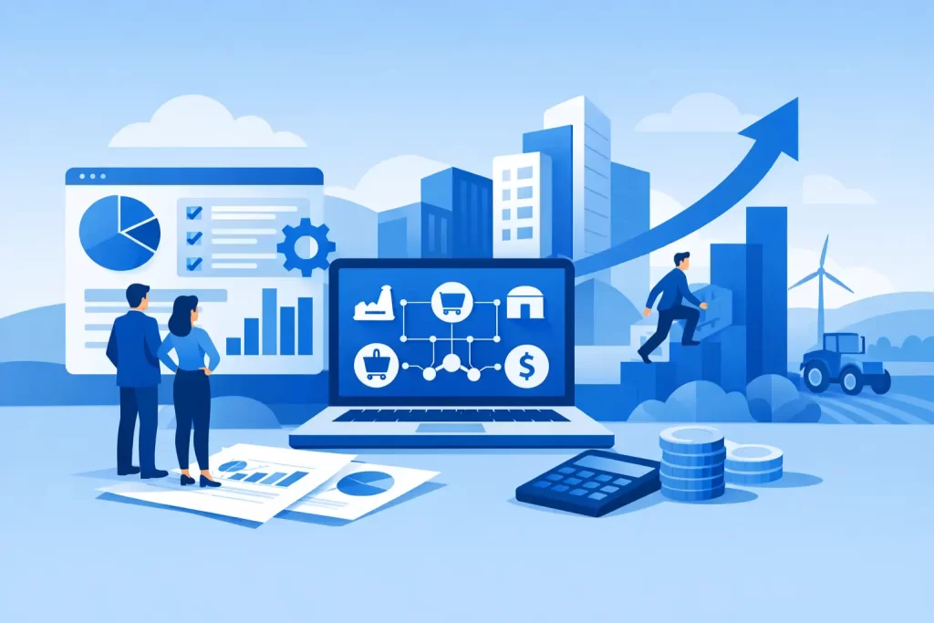 Como escolher software ERP sem travar o crescimento