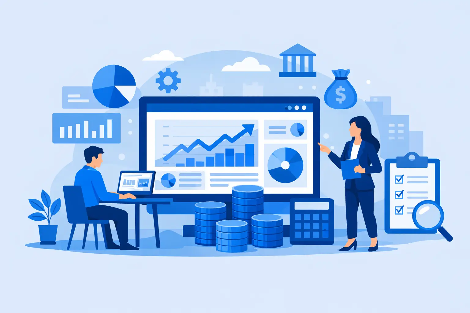 Como um ERP melhora o controlo financeiro