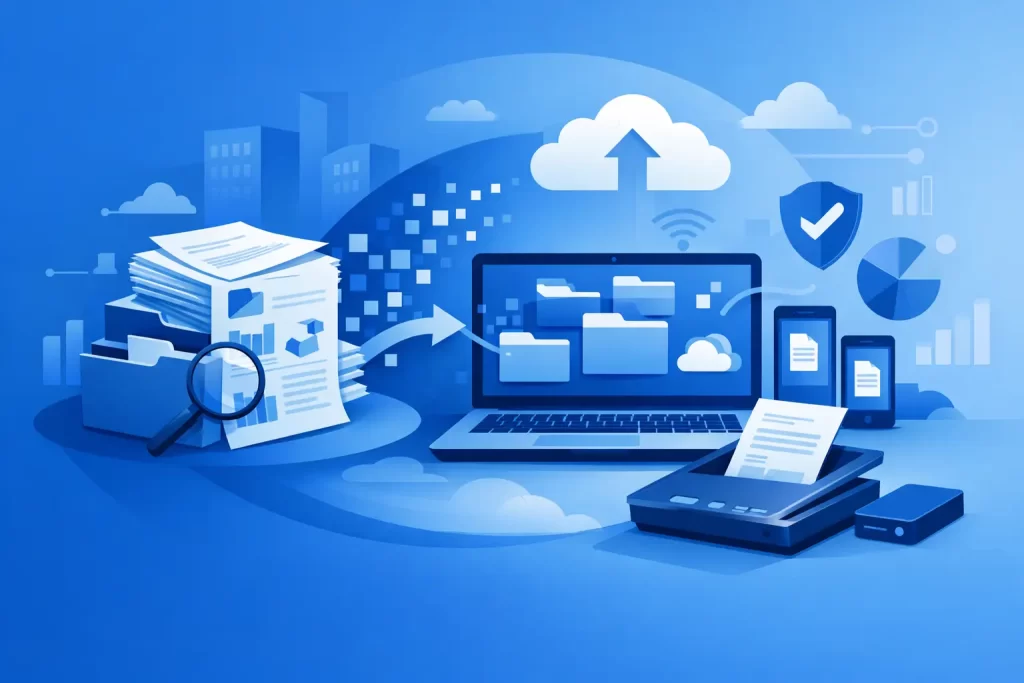 Digitalização documental para empresas: por onde começar