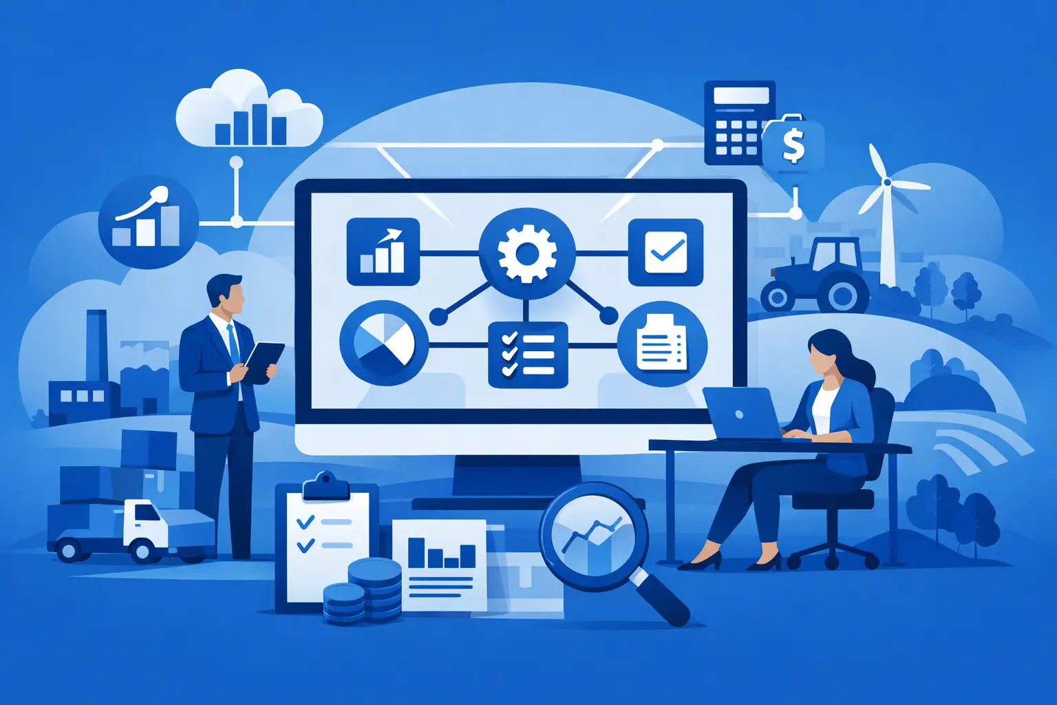 7 vantagens de um ERP integrado para PME