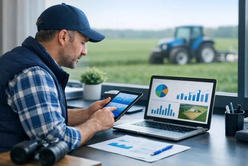 Software de gestão agrícola: decidir com dados