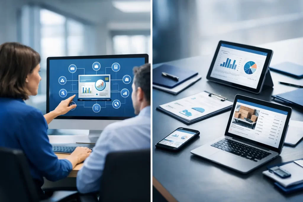 ERP integrado versus aplicações isoladas