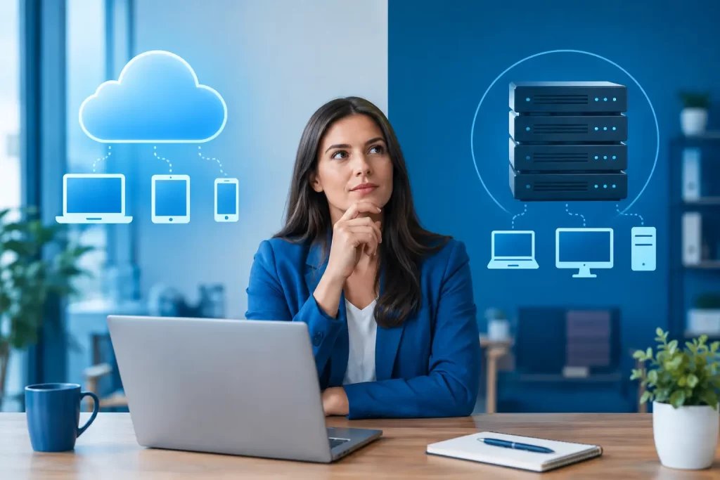 ERP cloud versus local para PME: qual escolher?