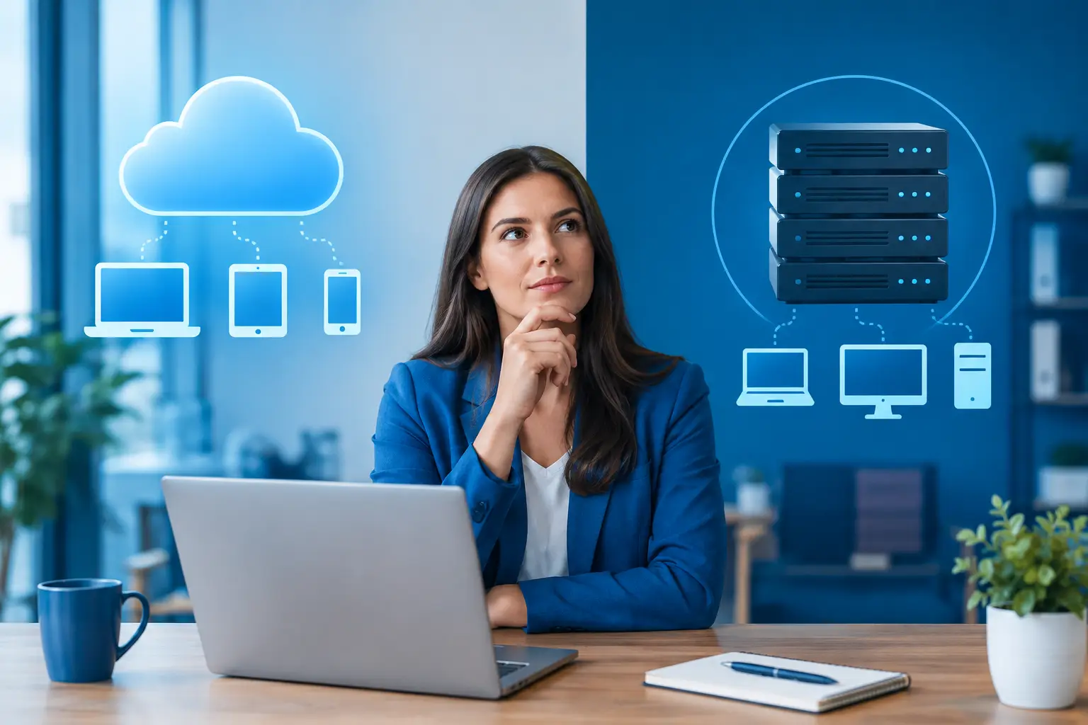 ERP cloud versus local para PME: qual escolher?